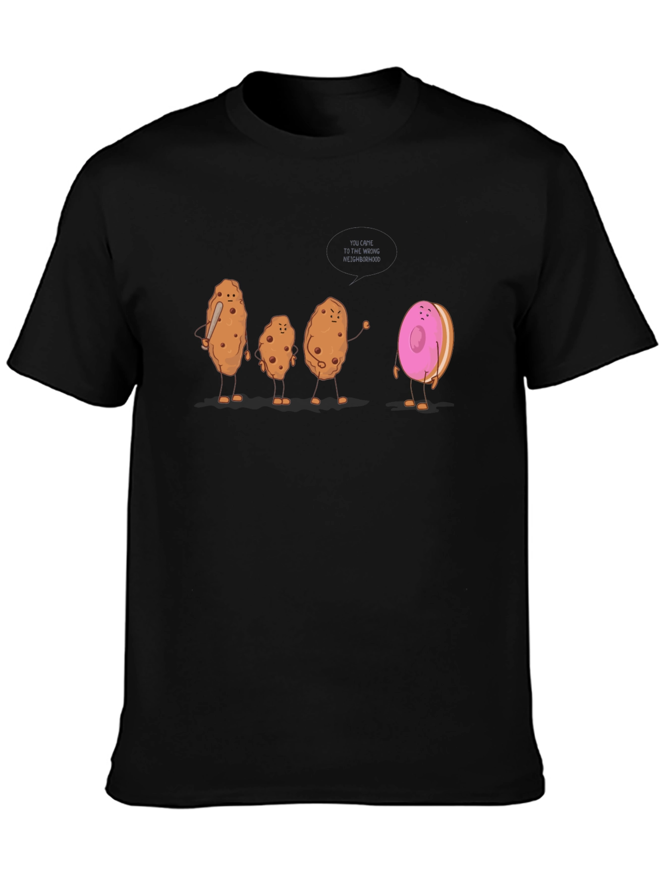 Funny Donut and Cookie T-Shirt