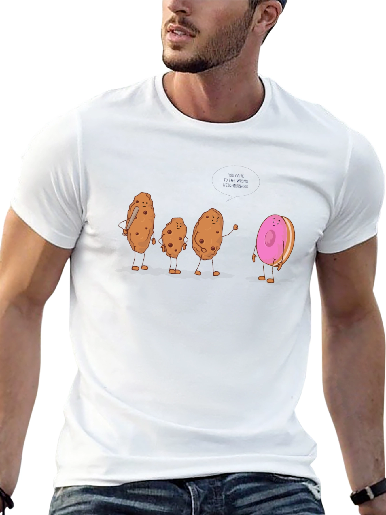 Funny Donut and Cookie T-Shirt