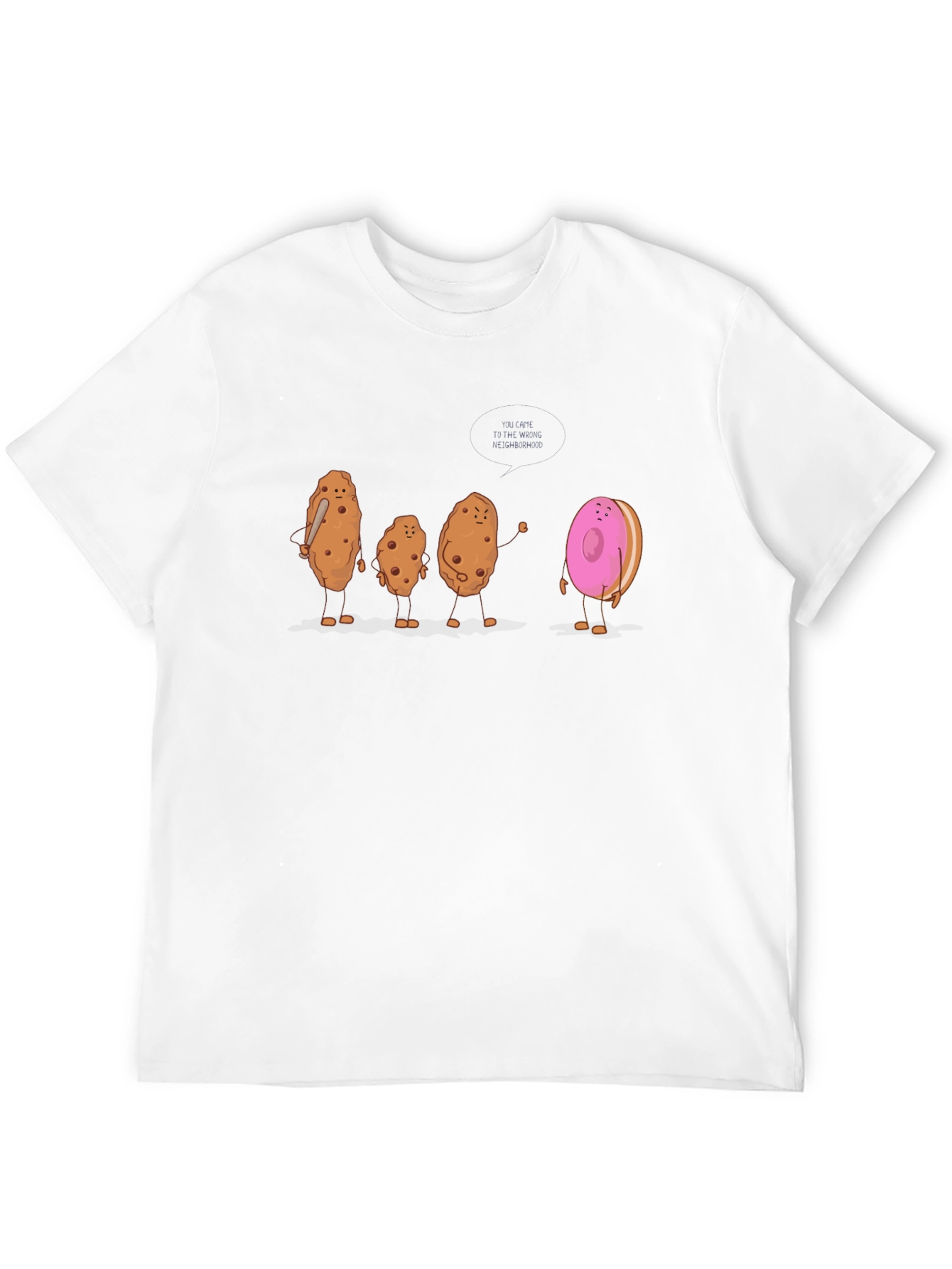 Funny Donut and Cookie T-Shirt