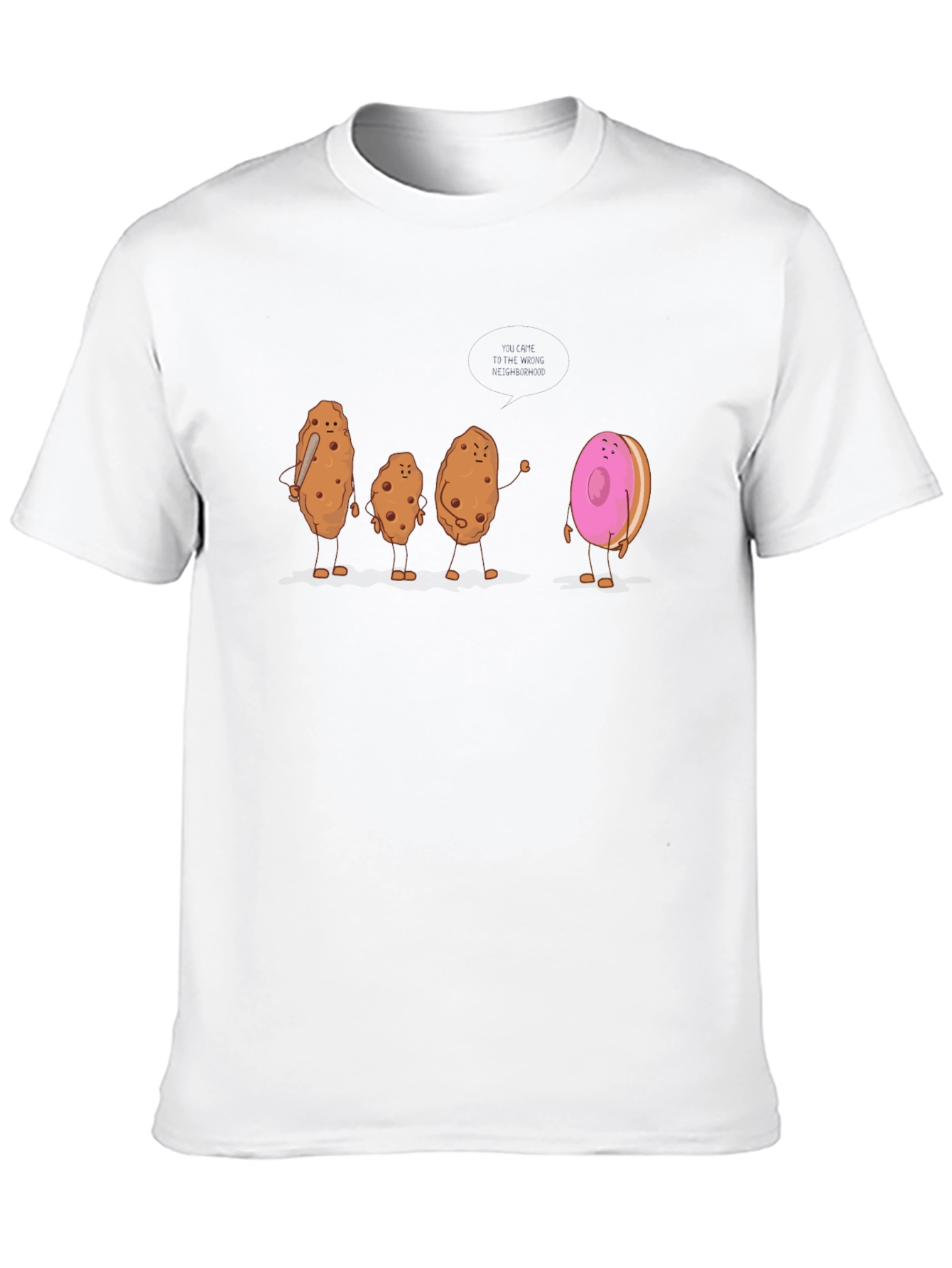 Funny Donut and Cookie T-Shirt