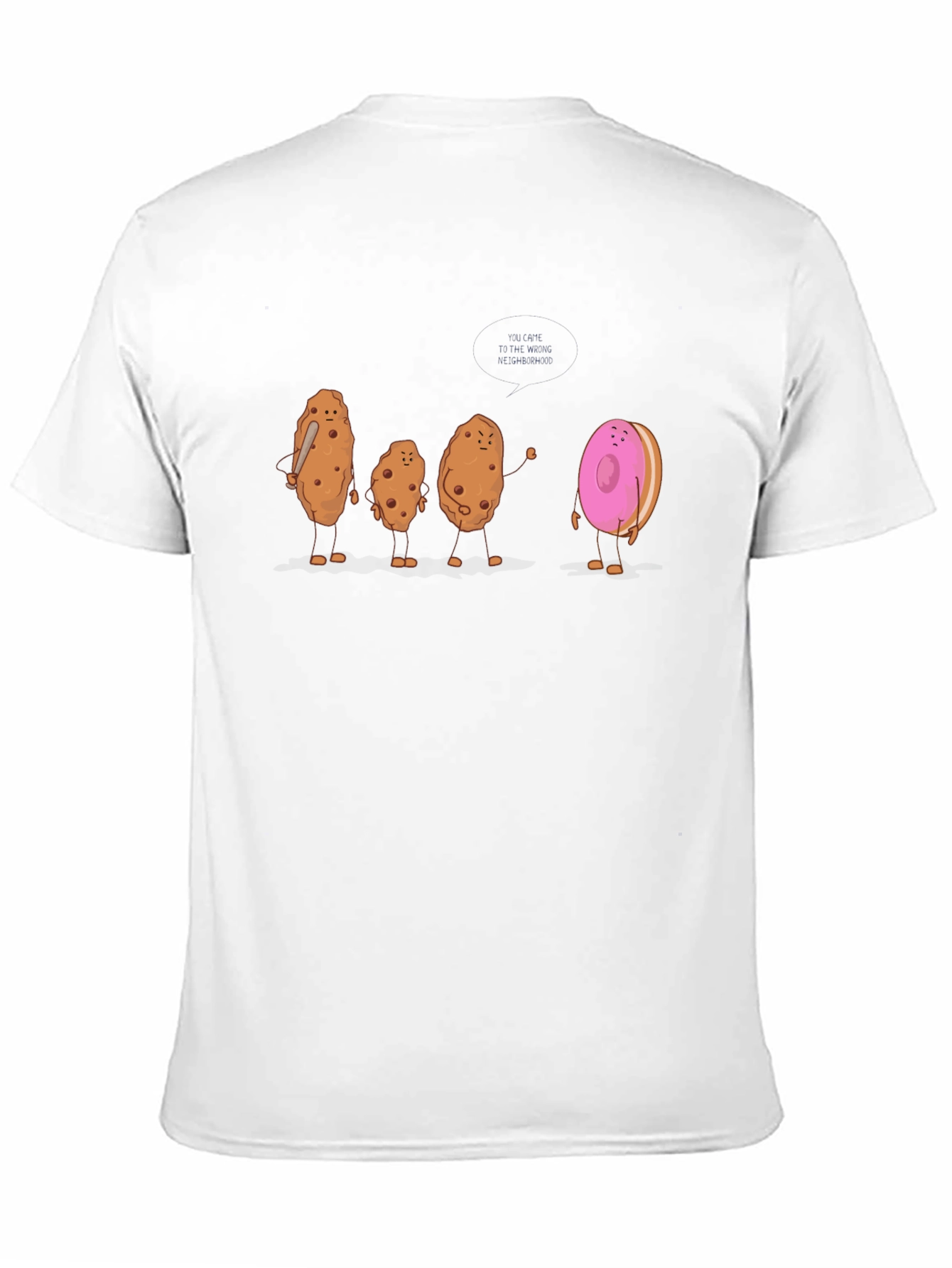 Funny Donut and Cookie T-Shirt