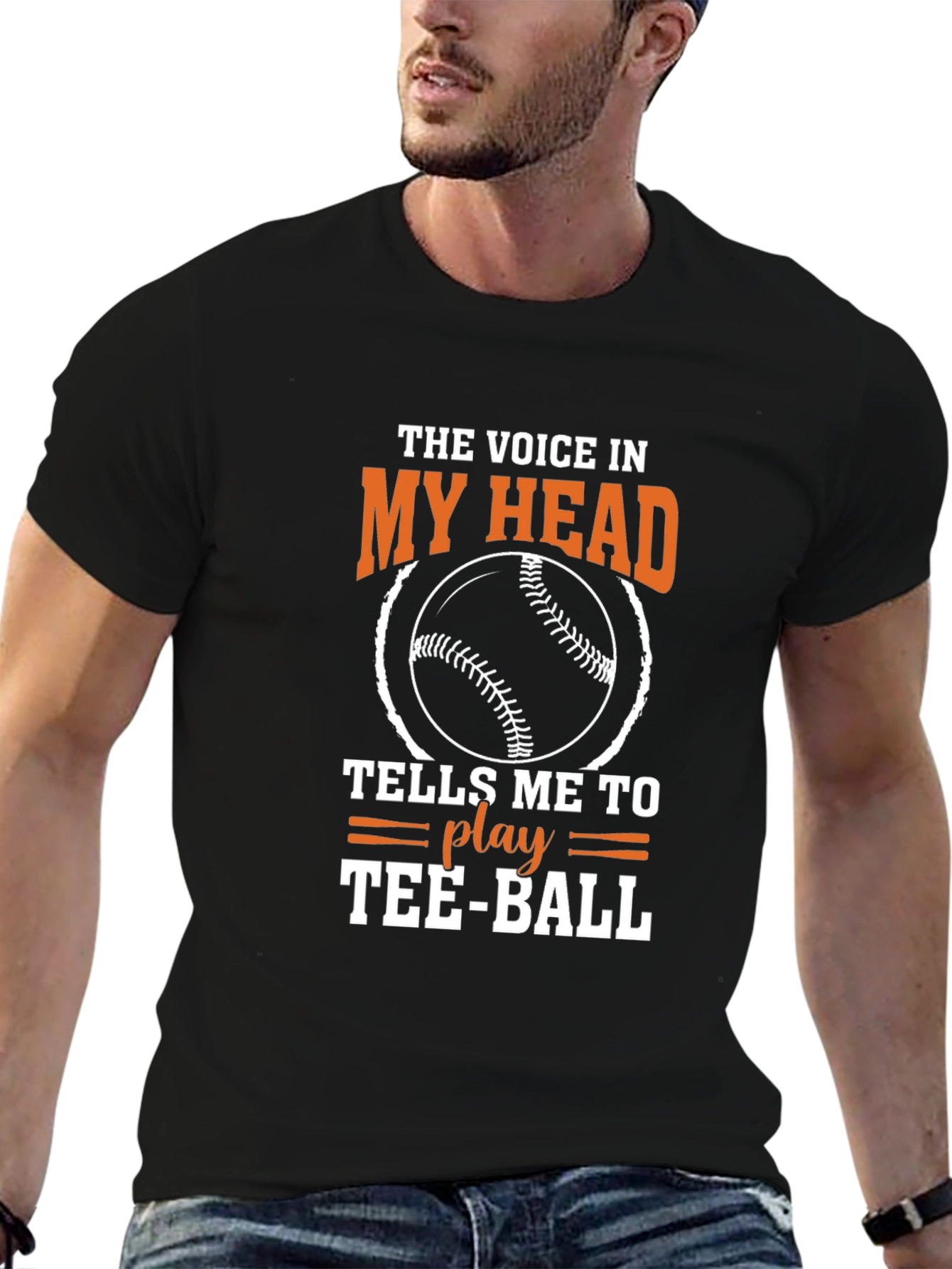 The Voice In My Head Tee-Ball T-Shirt