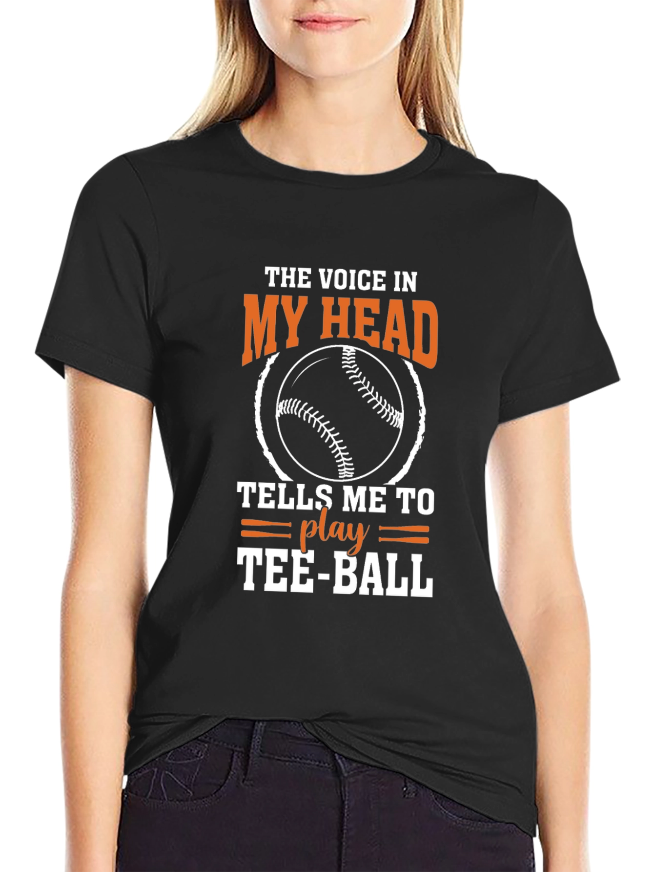 The Voice In My Head Tee-Ball T-Shirt