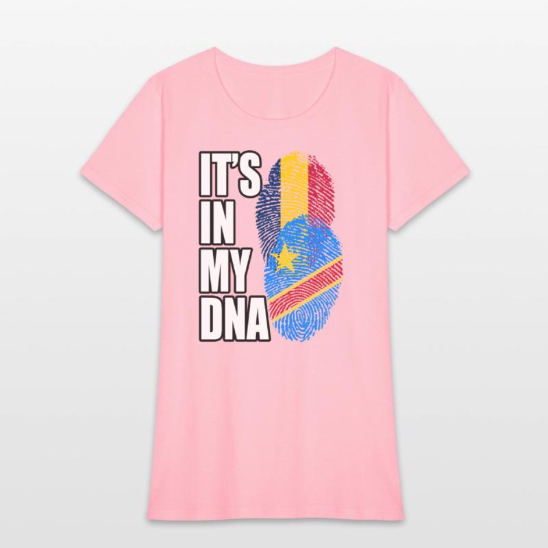 Chadian And Congolese Mix Heritage DNA Flag