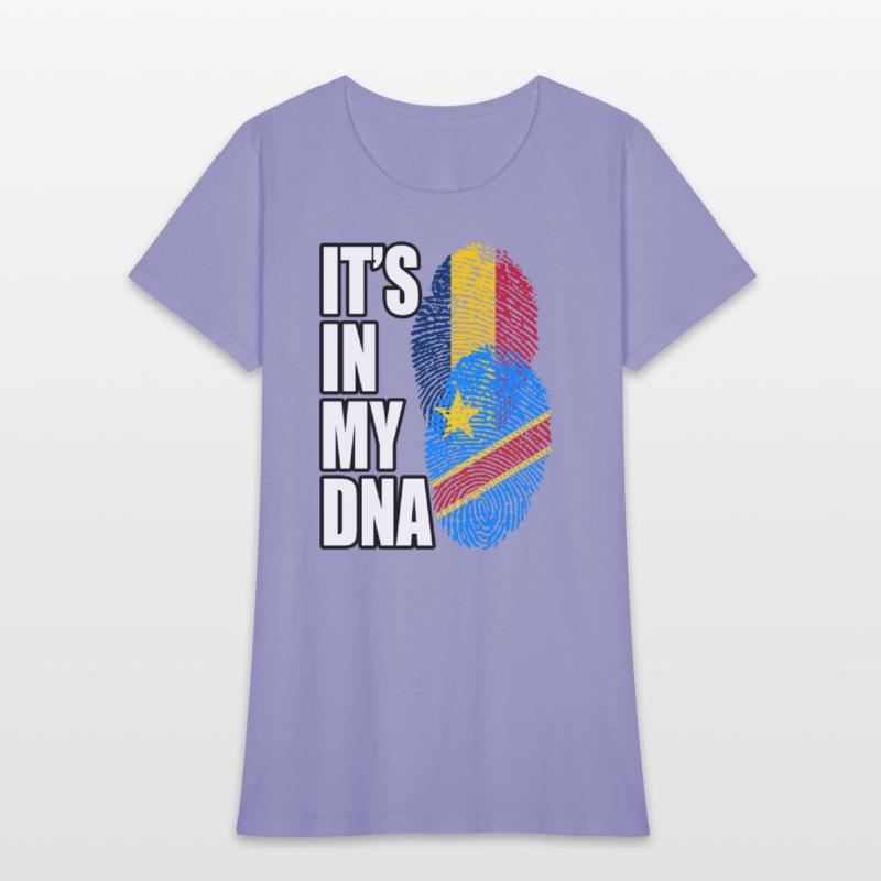 Chadian And Congolese Mix Heritage DNA Flag