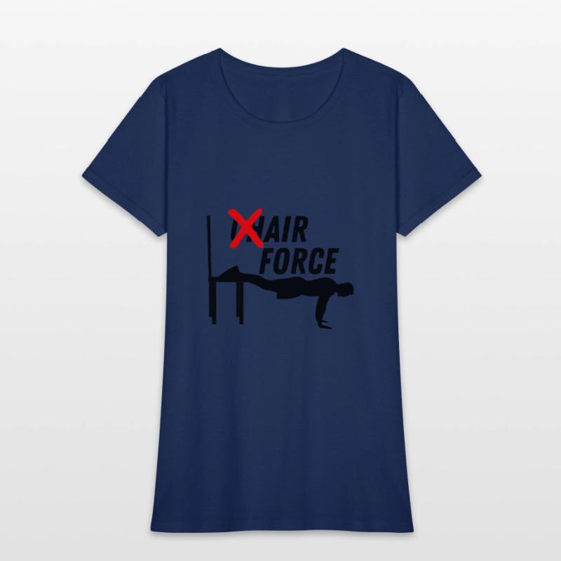 Chair Force Black letters