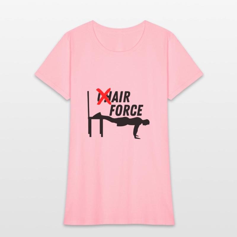 Chair Force Black letters