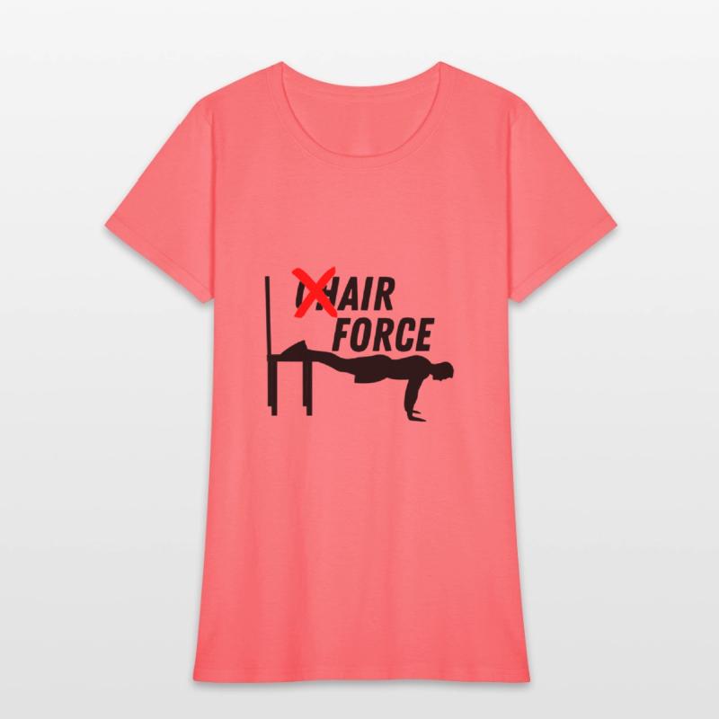 Chair Force Black letters