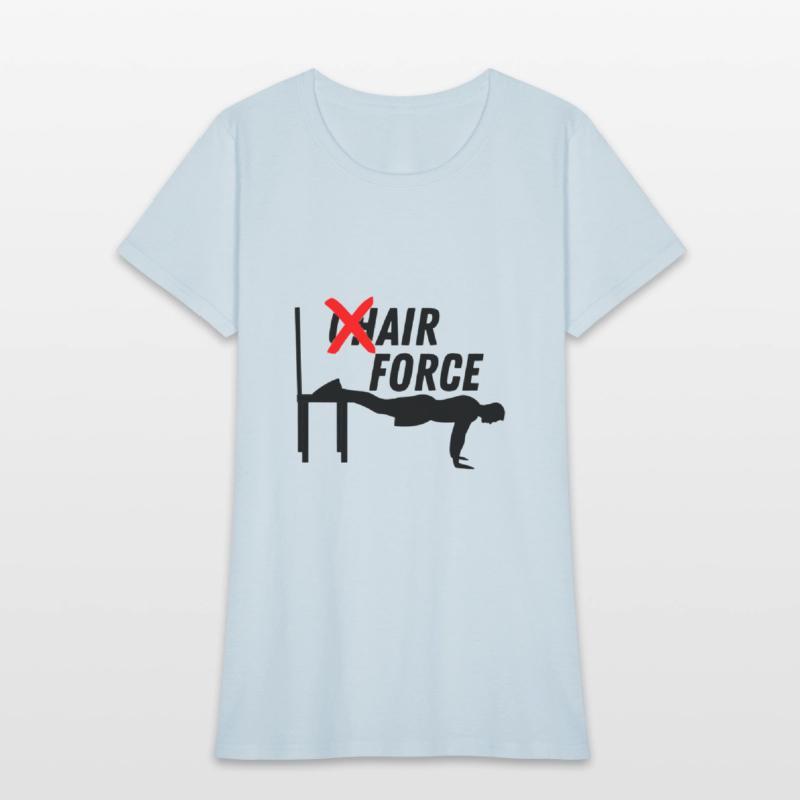 Chair Force Black letters