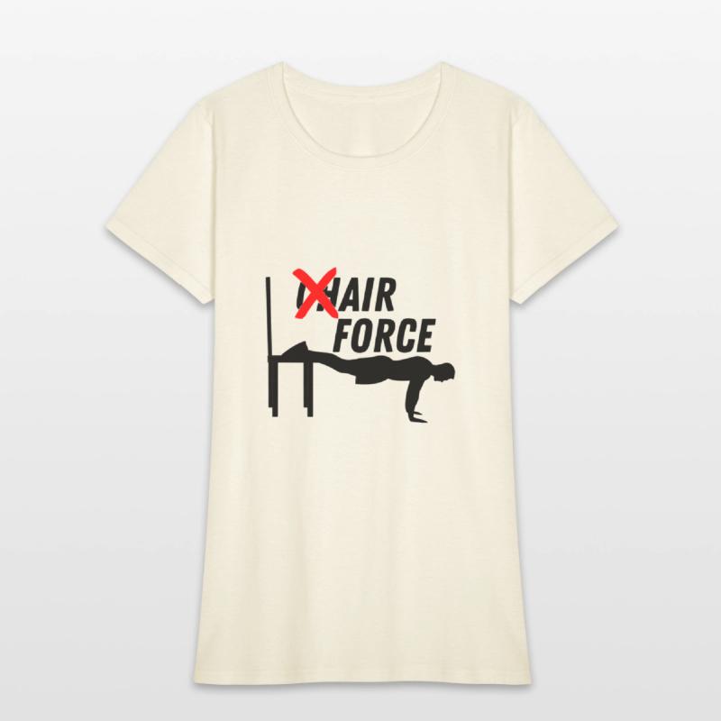 Chair Force Black letters