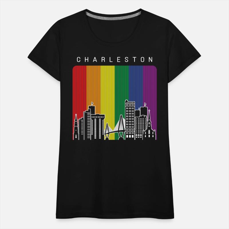 Charleston City Rainbow Flag Gay Pride