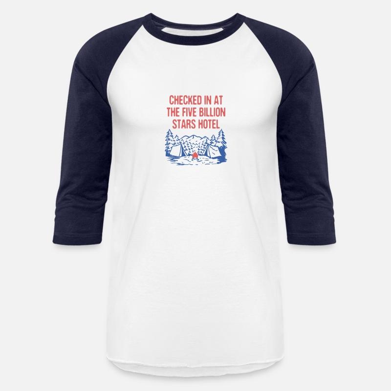 Checked at Five Billion Stars Camping Funny