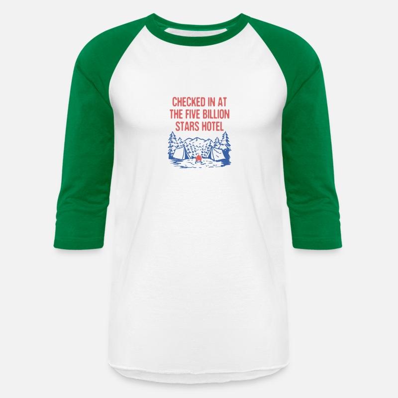 Checked at Five Billion Stars Camping Funny