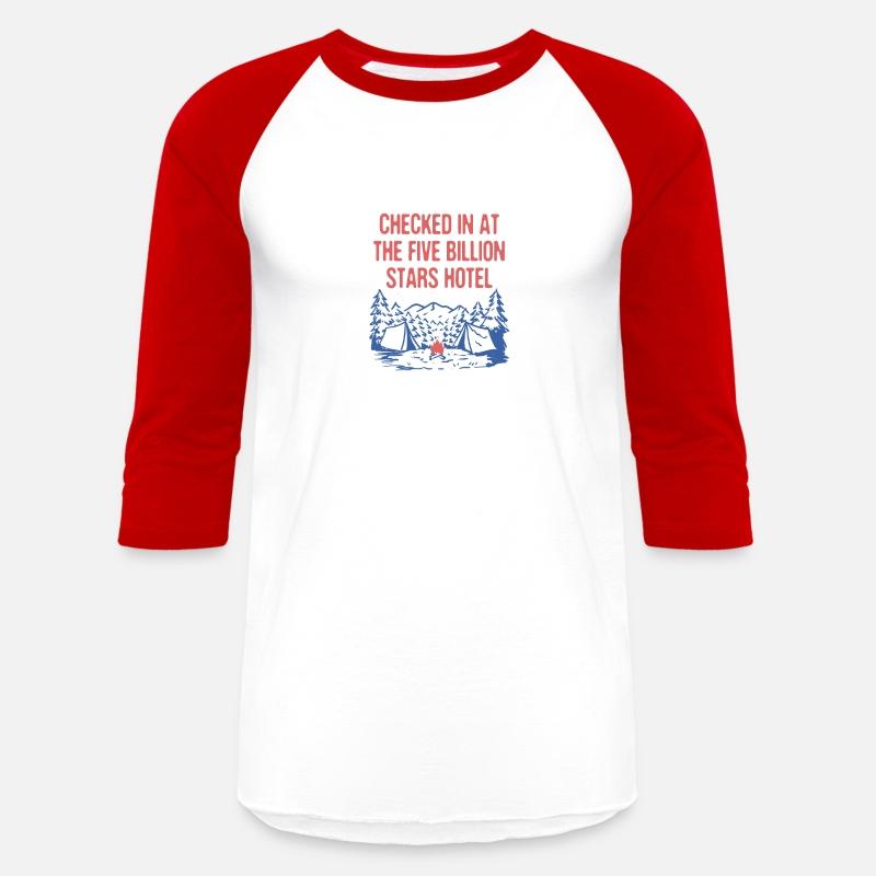 Checked at Five Billion Stars Camping Funny