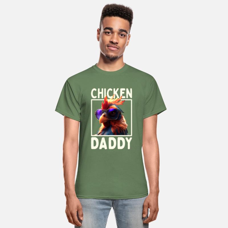 Chicken Daddy Rooster Father Poultry Farmer Dad