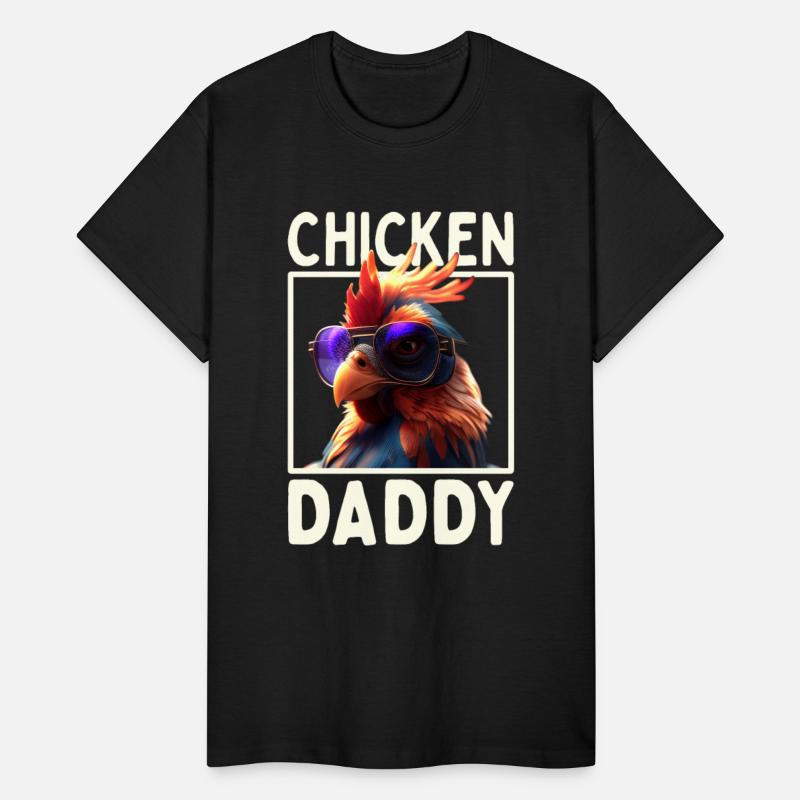 Chicken Daddy Rooster Father Poultry Farmer Dad