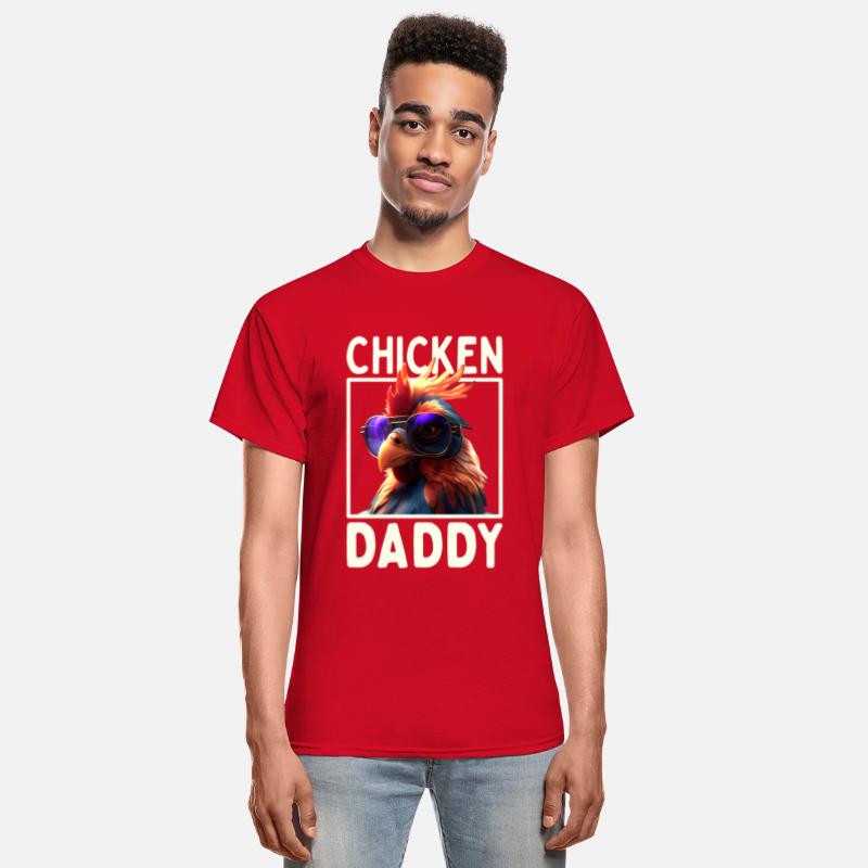 Chicken Daddy Rooster Father Poultry Farmer Dad