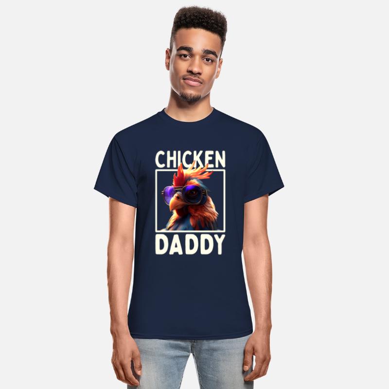 Chicken Daddy Rooster Father Poultry Farmer Dad