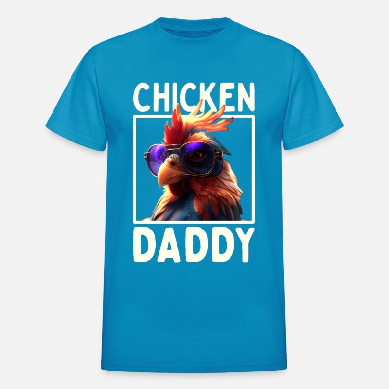 Chicken Daddy Rooster Father Poultry Farmer Dad