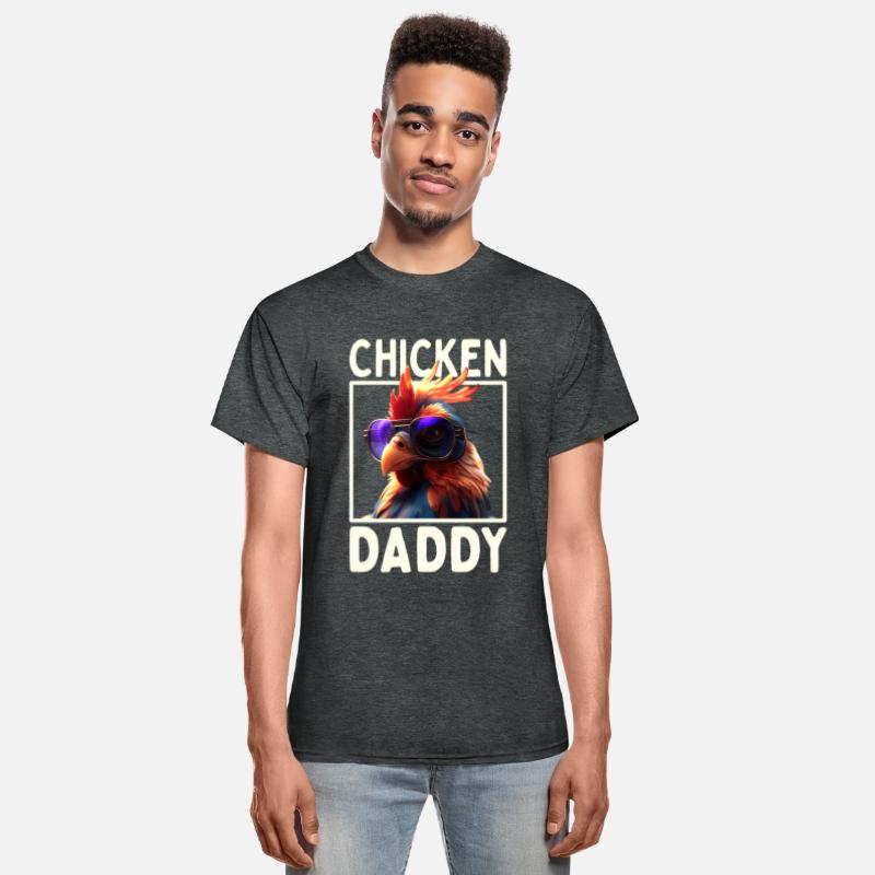 Chicken Daddy Rooster Father Poultry Farmer Dad
