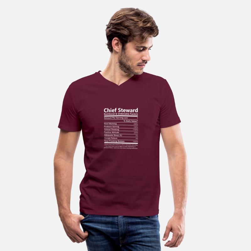 Chief Steward T Shirt - Nutritional And Undeniable