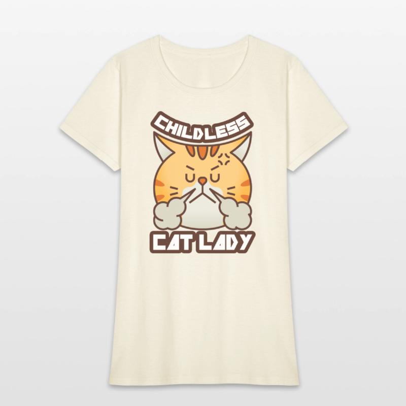 childless cat lady shirt