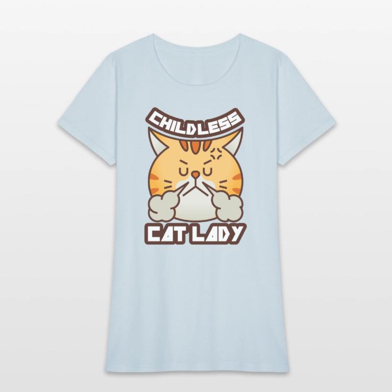 childless cat lady shirt