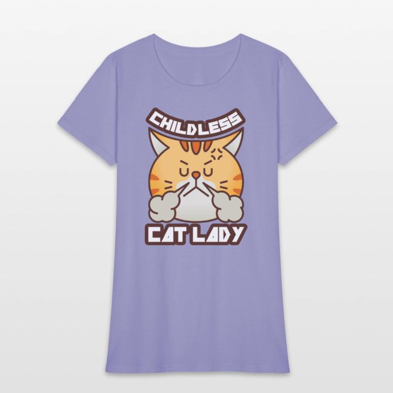 childless cat lady shirt