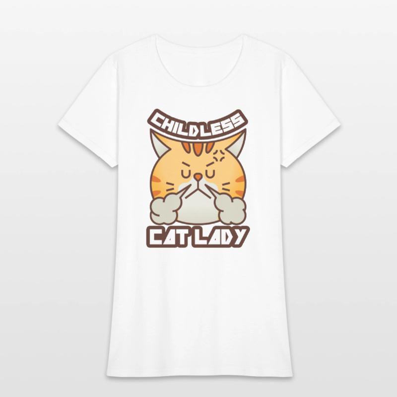 childless cat lady shirt