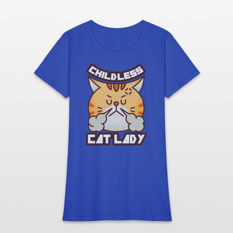 childless cat lady shirt