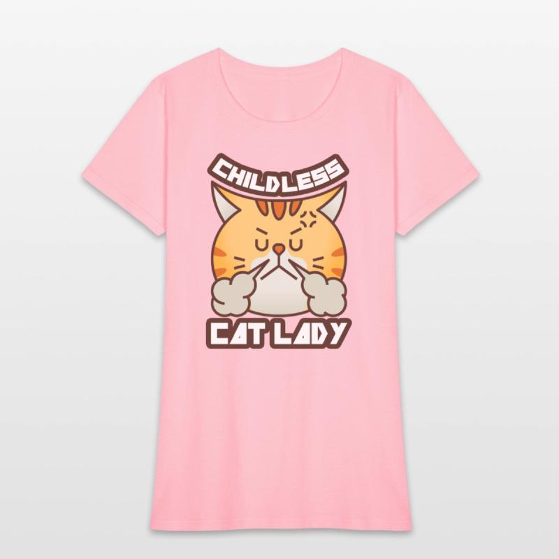 childless cat lady shirt