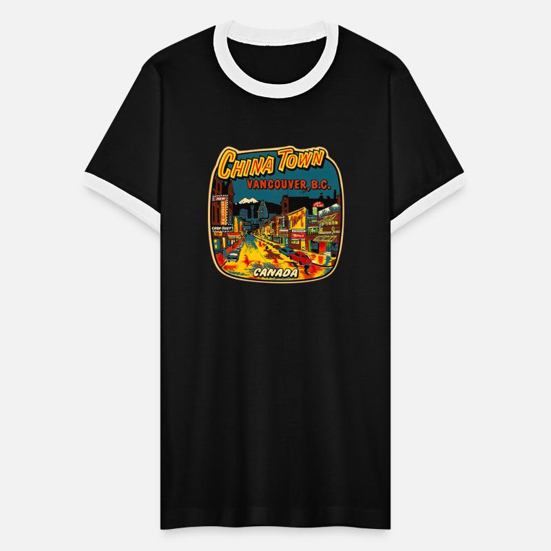 Chinatown Vancouver BC Canada red