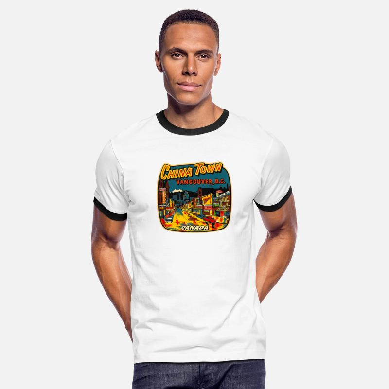 Chinatown Vancouver BC Canada red