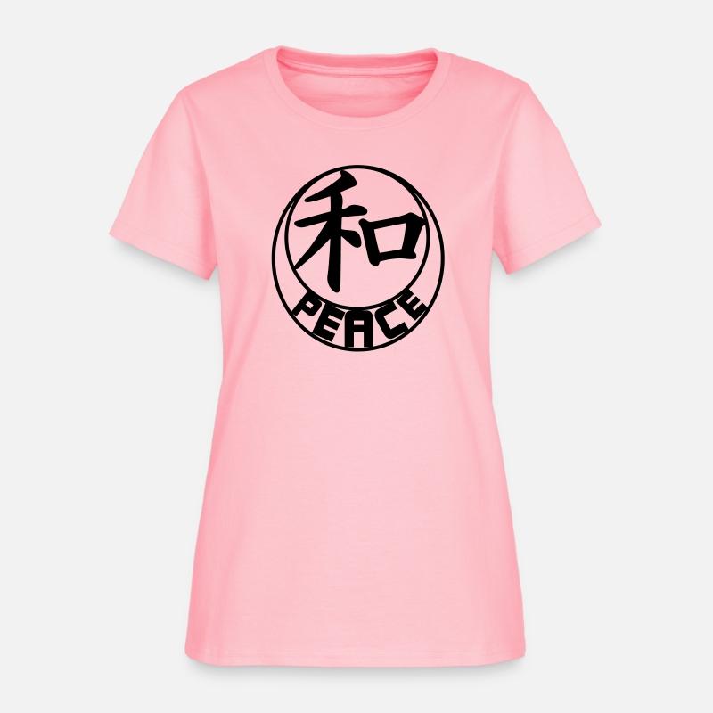 Chinese Peace character with text