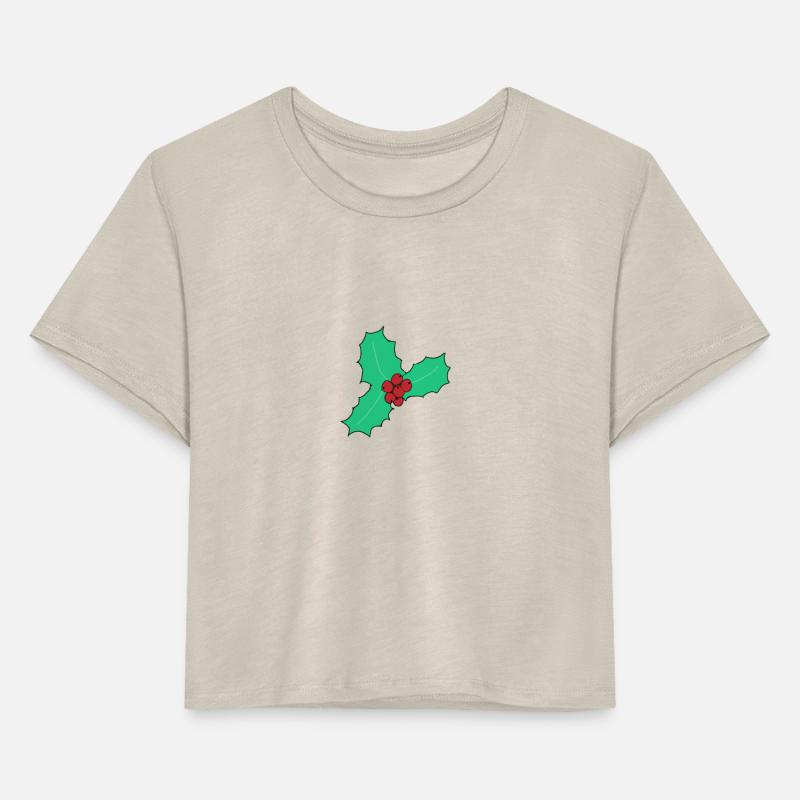 christmas holly red and green gift idea