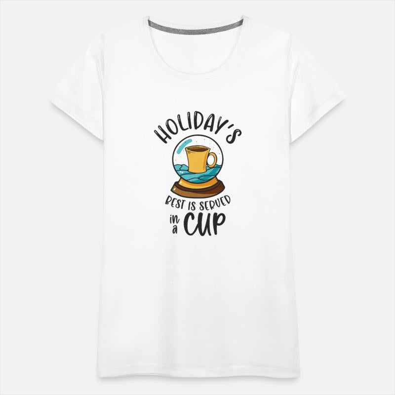 Christmas Snow Globe Coffee Caffeine Lover