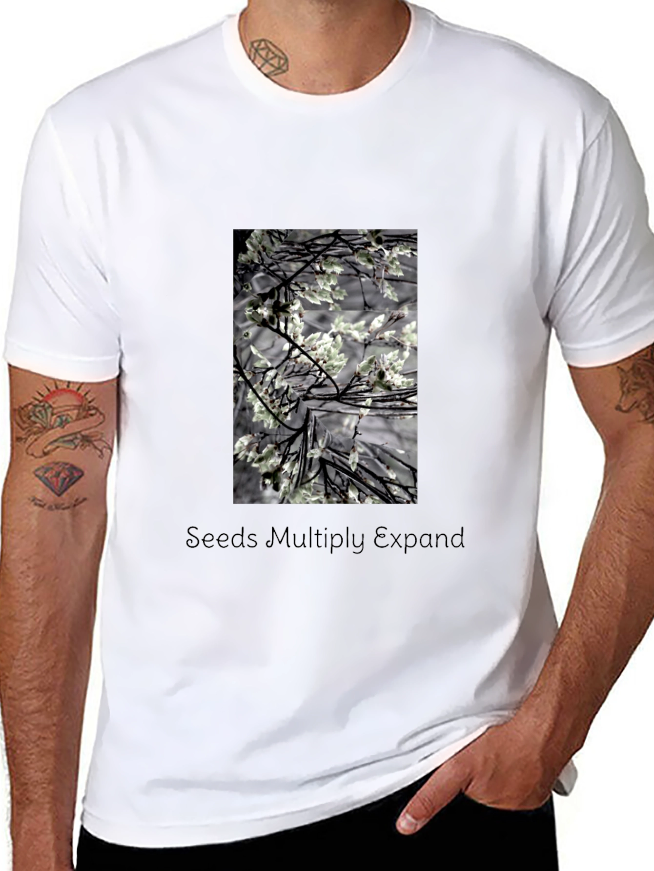 Nature Inspired Graphic Tee