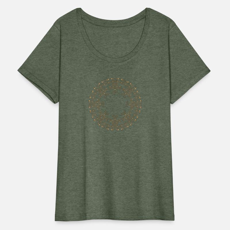 Circle of Energy Mandala Tee – Sacred Flow Design