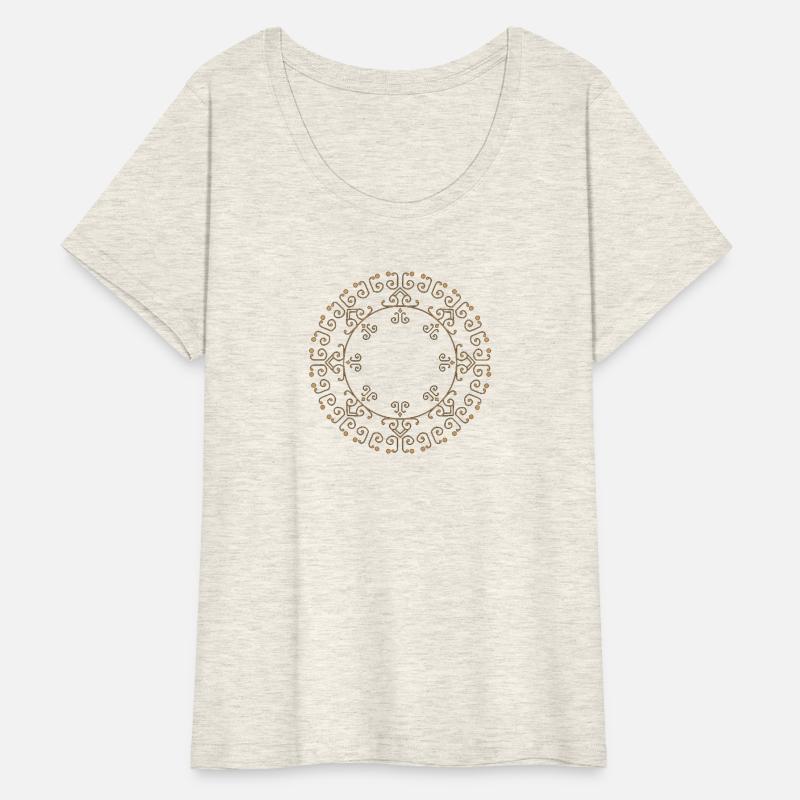 Circle of Energy Mandala Tee – Sacred Flow Design