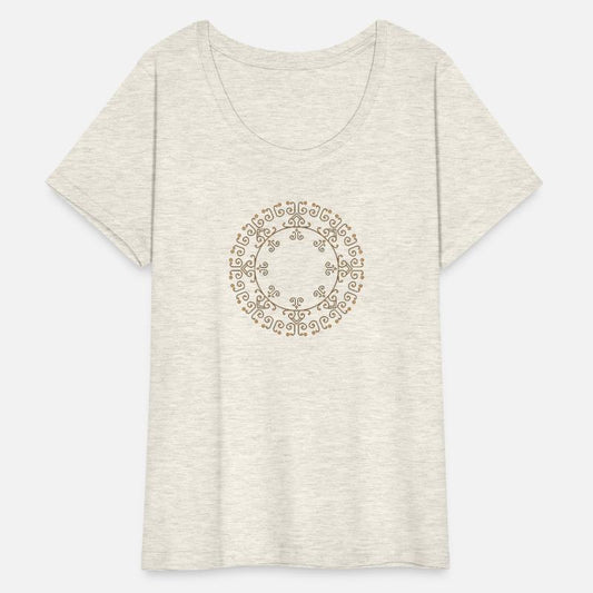 Circle of Energy Mandala Tee – Sacred Flow Design