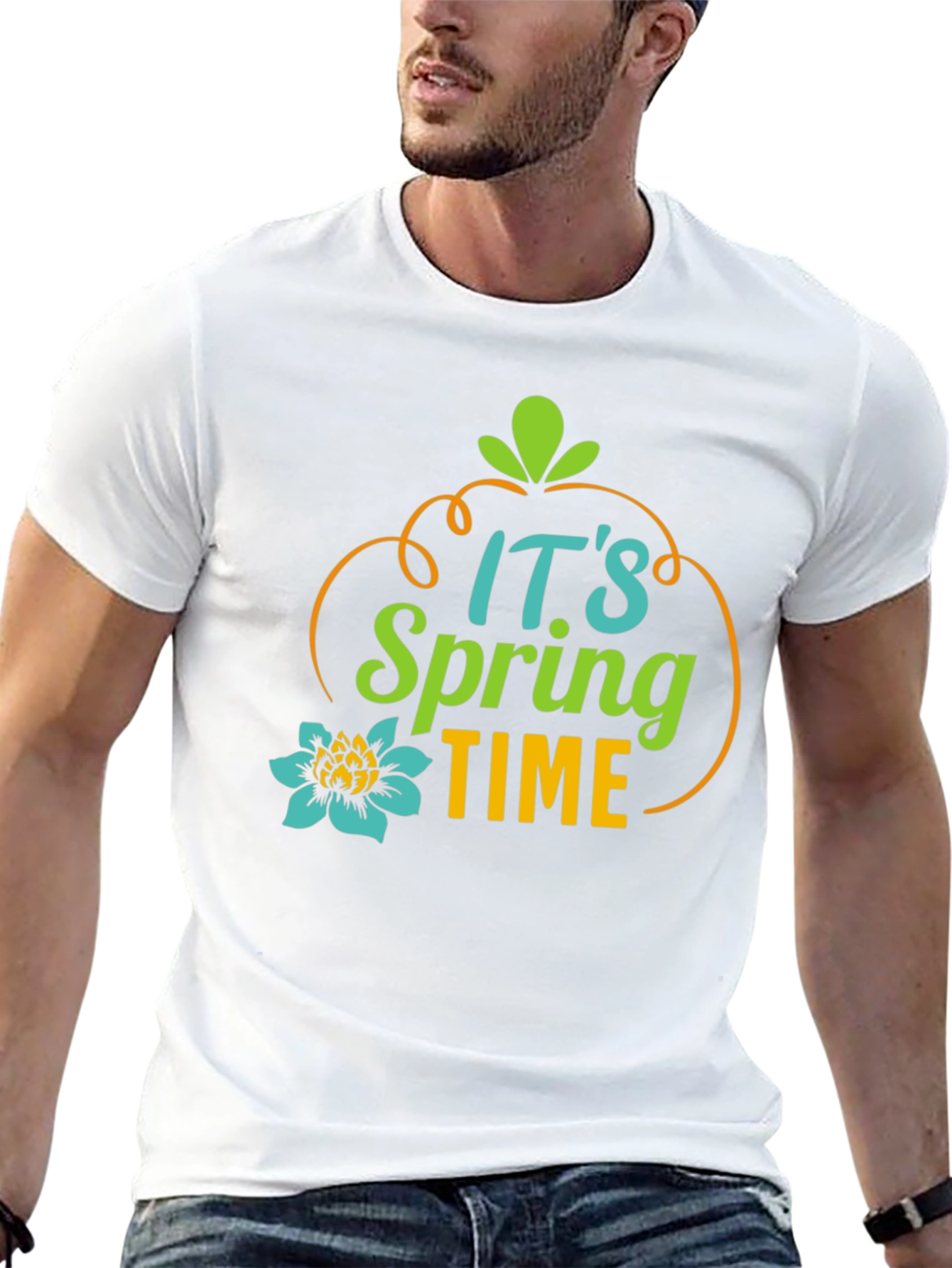 Its Spring Time T-Shirt - Black
