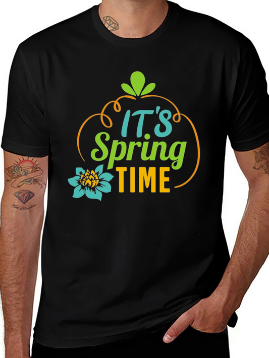Its Spring Time T-Shirt - Black