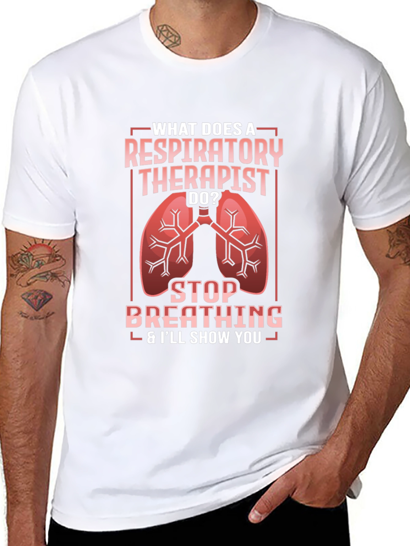 Respiratory Therapist Humor Graphic Tee