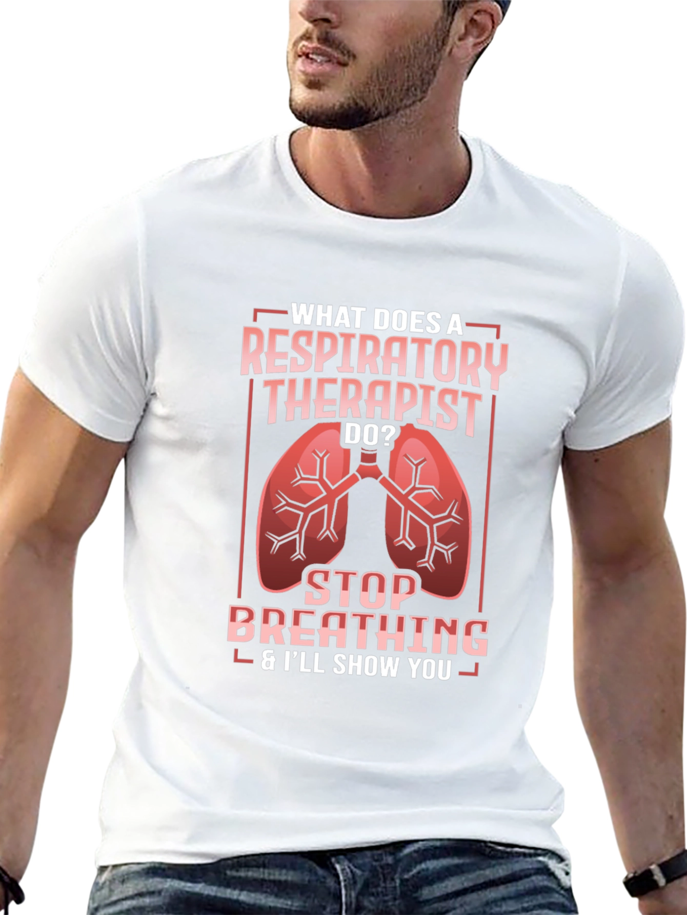 Respiratory Therapist Humor Graphic Tee