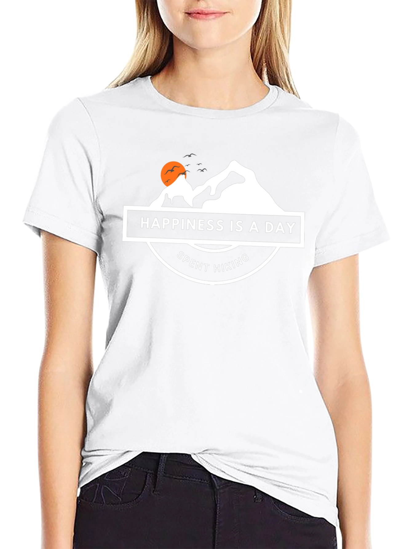 Happiness is a Day Spent Hiking T-Shirt