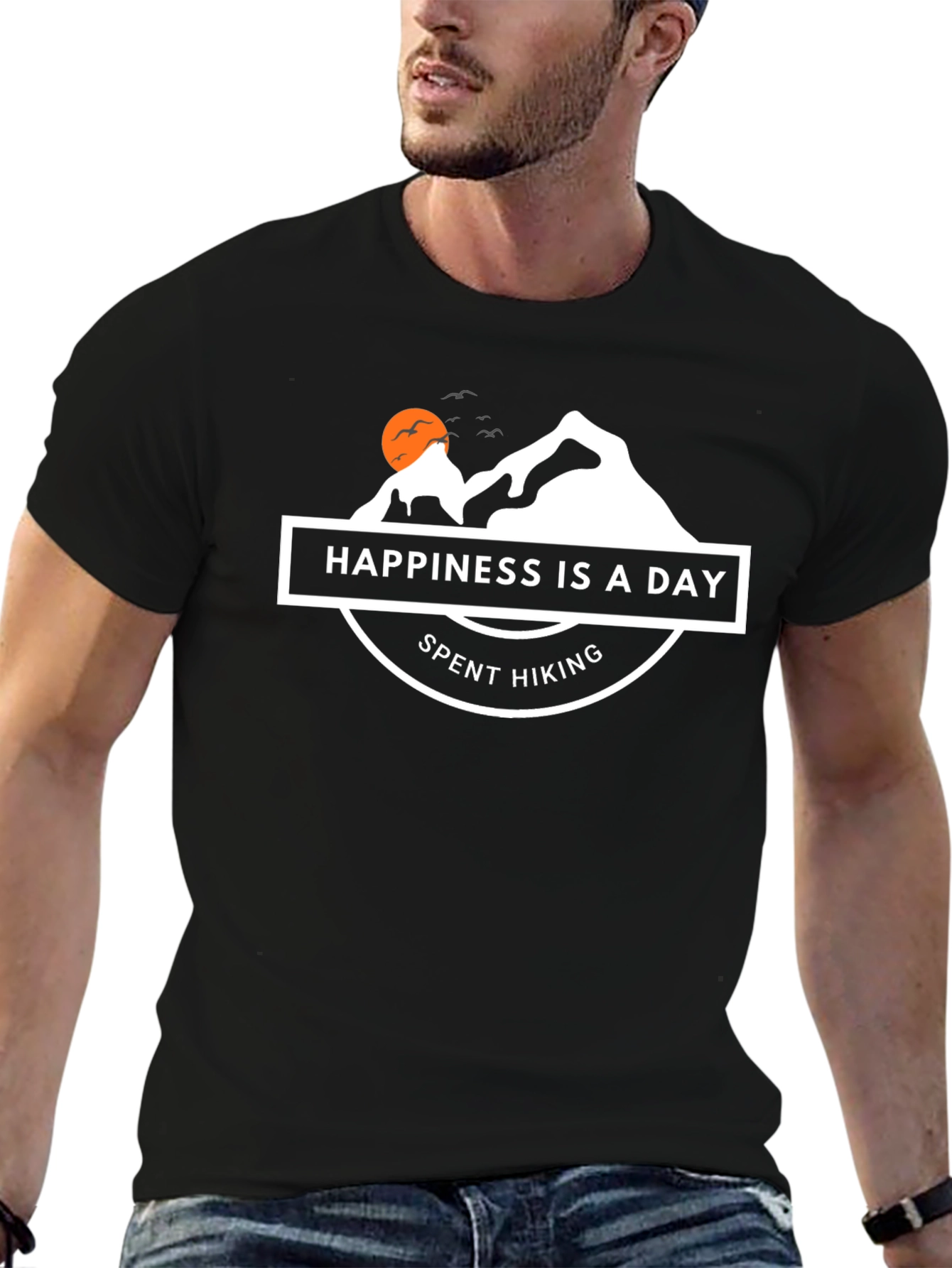Happiness is a Day Spent Hiking T-Shirt