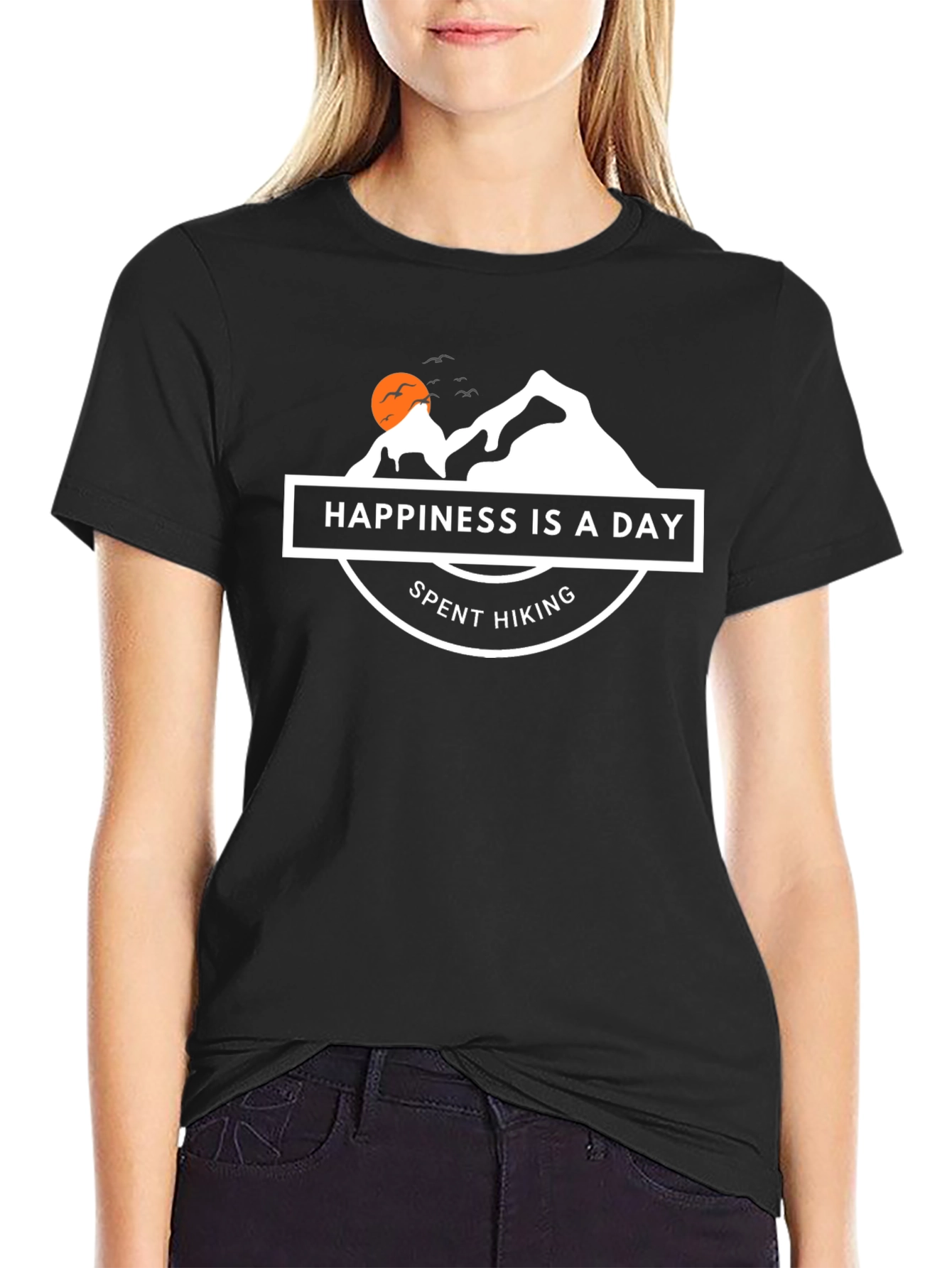 Happiness is a Day Spent Hiking T-Shirt