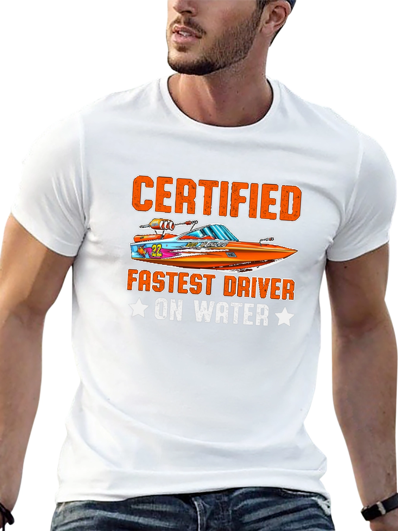 Certified Fastest Driver On Water T-Shirt
