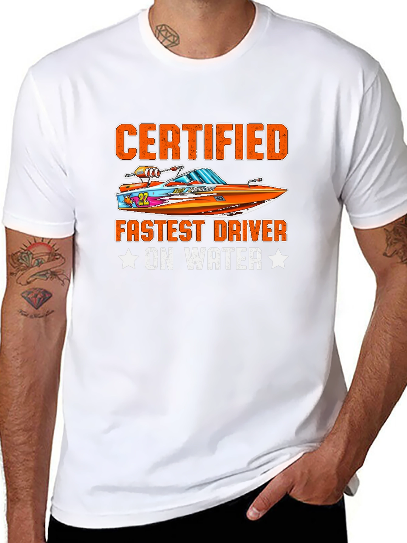 Certified Fastest Driver On Water T-Shirt