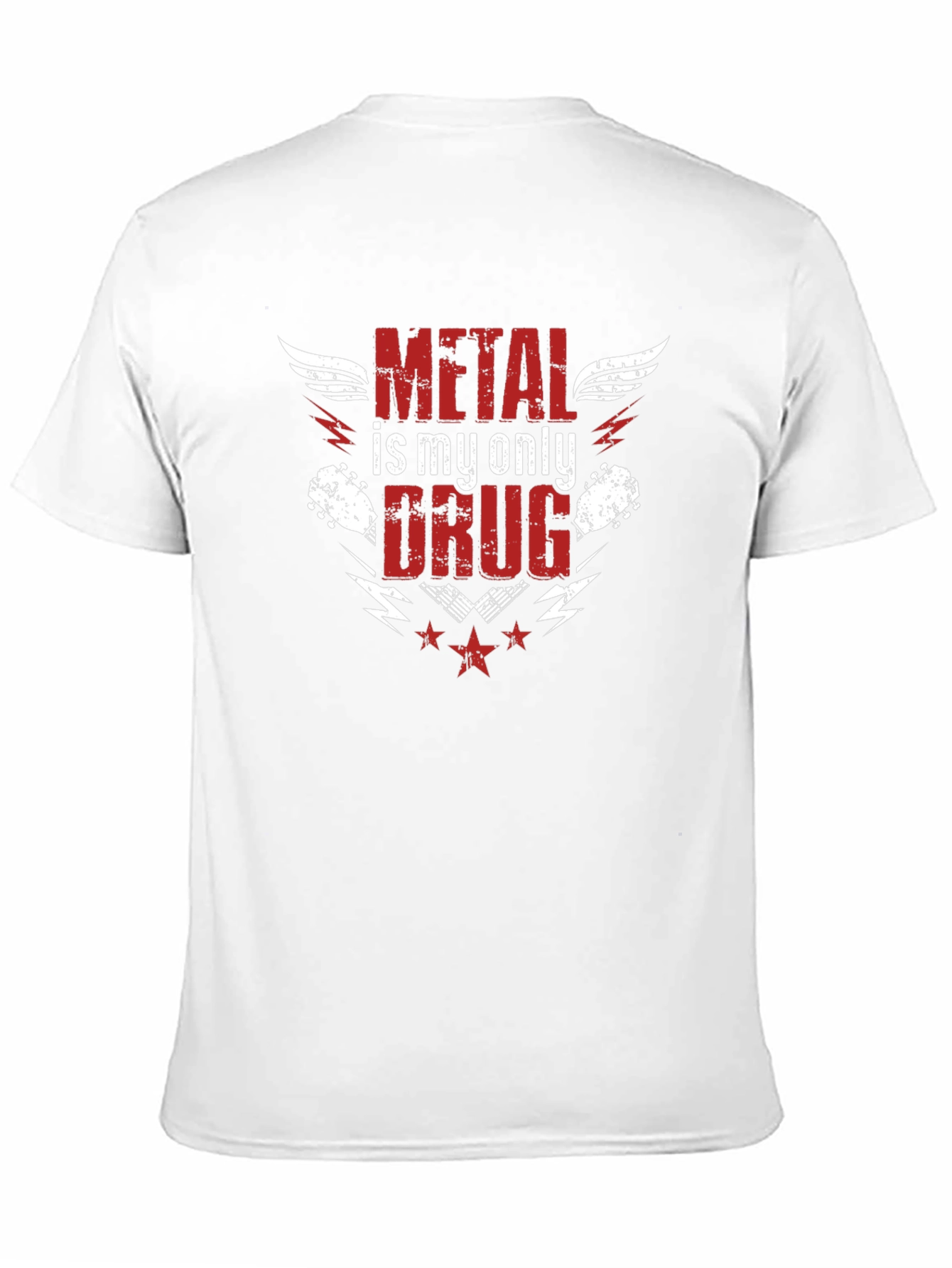 Metal is My Only Drug T-Shirt - Black